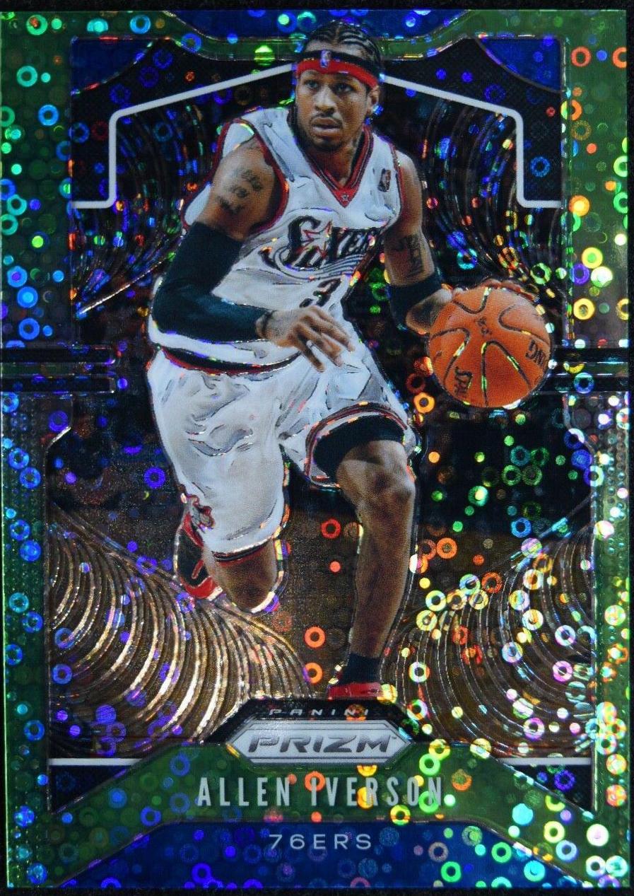 Allen Iverson [Fast Break Prizm Neon Green] #6