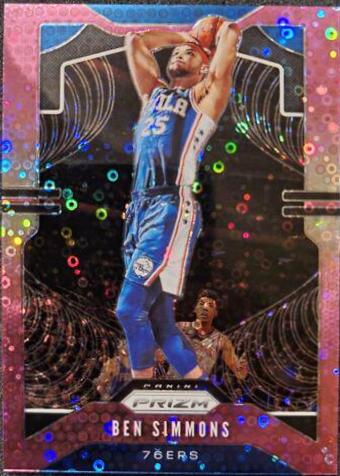 Ben Simmons [Fast Break Prizm Pink] #198
