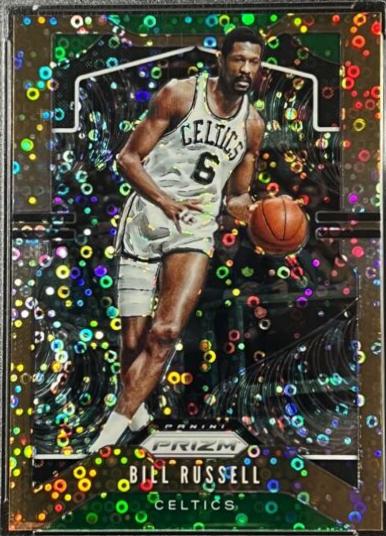 Bill Russell [Fast Break Prizm Bronze] #21