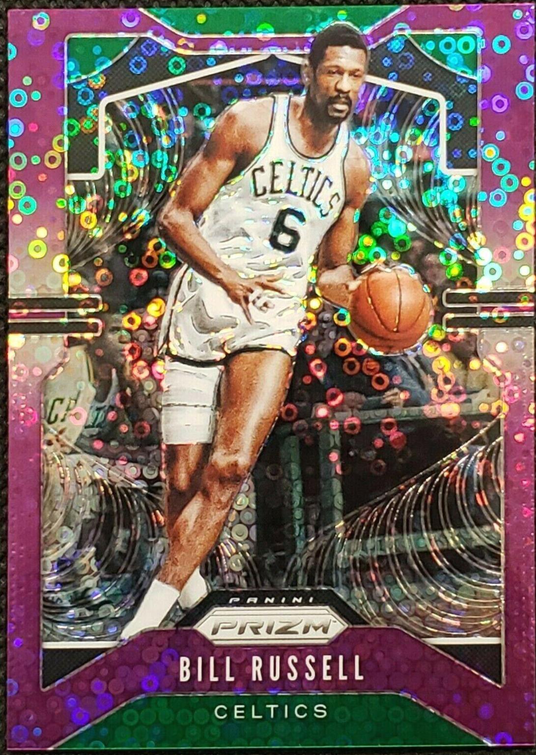 Bill Russell [Fast Break Prizm Purple] #21