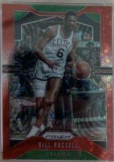 Bill Russell [Fast Break Prizm Red] #21