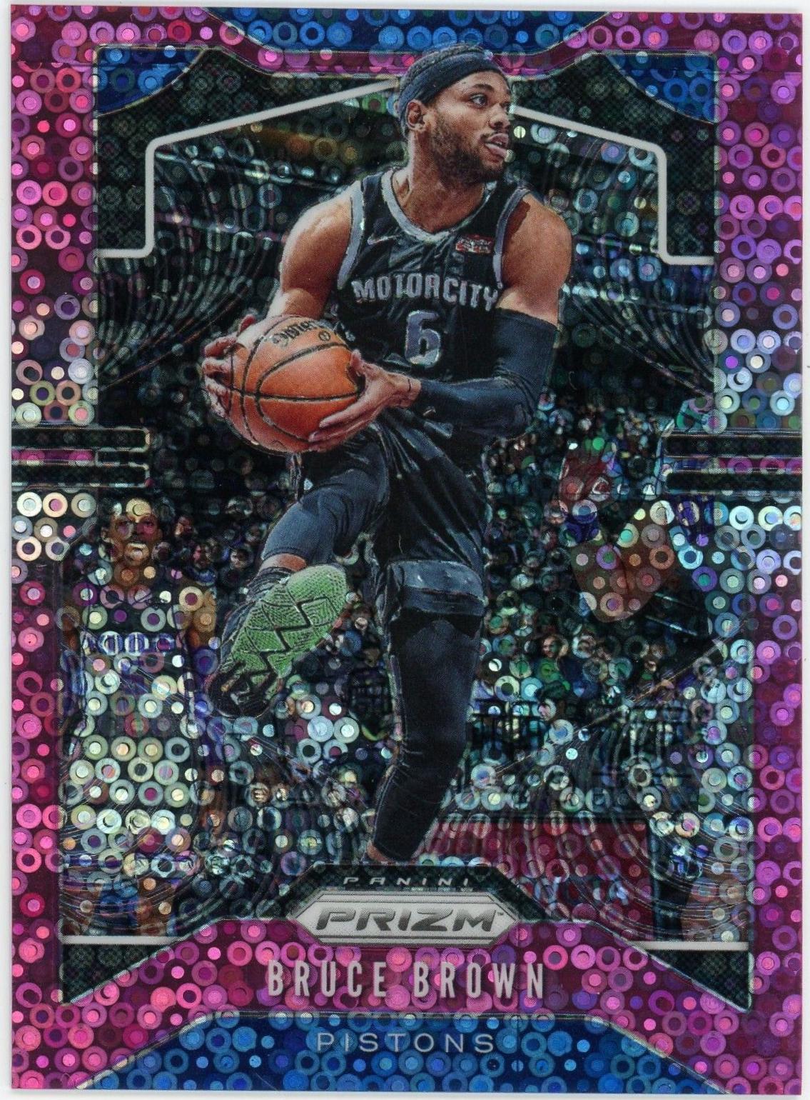 Bruce Brown [Fast Break Prizm Pink] #97