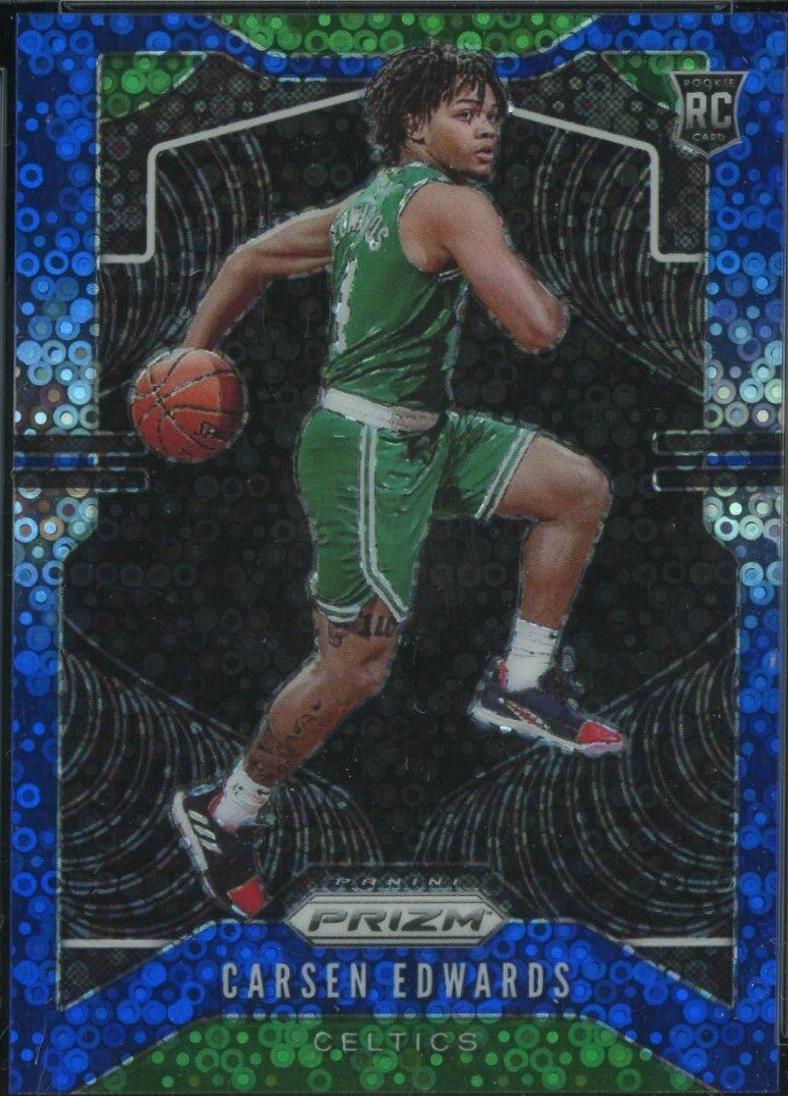 Carsen Edwards [Fast Break Prizm Blue] #276