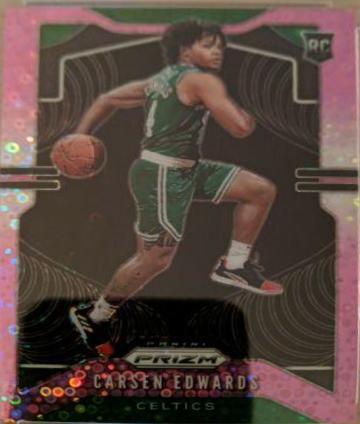 Carsen Edwards [Fast Break Prizm Pink] #276