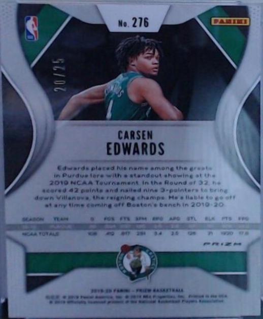 Carsen Edwards [Green Pulsar] #276