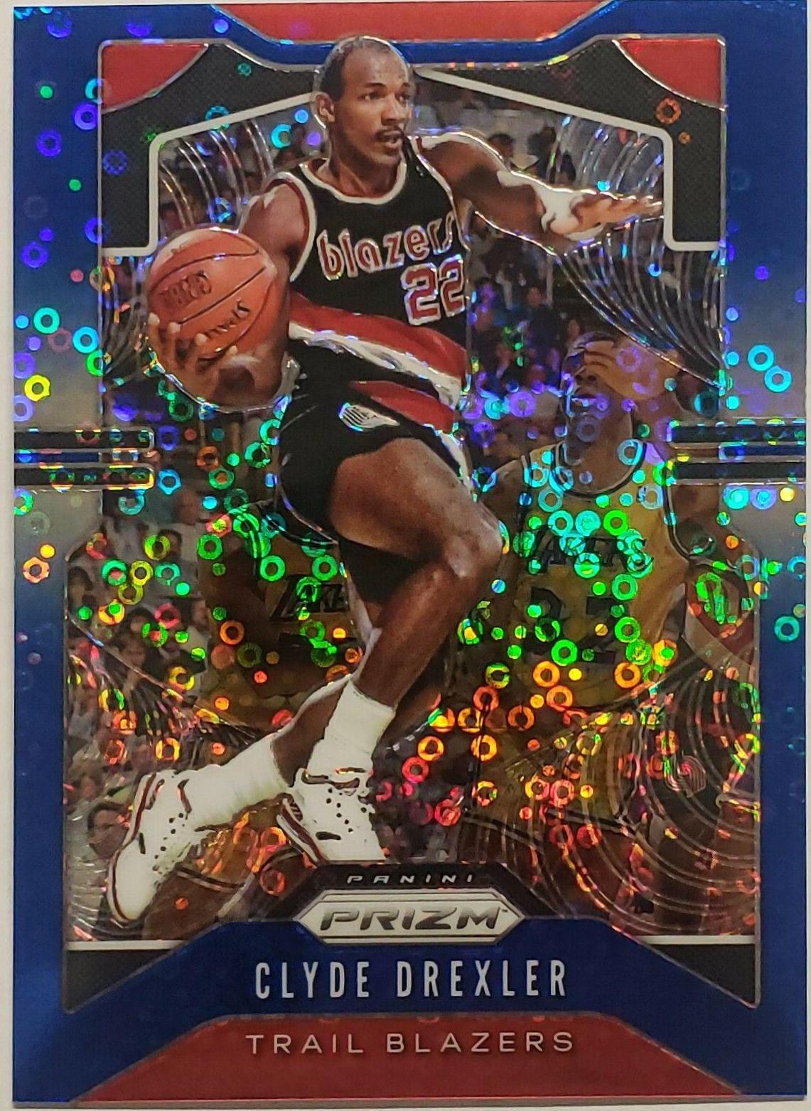 Clyde Drexler [Fast Break Prizm Blue] #23