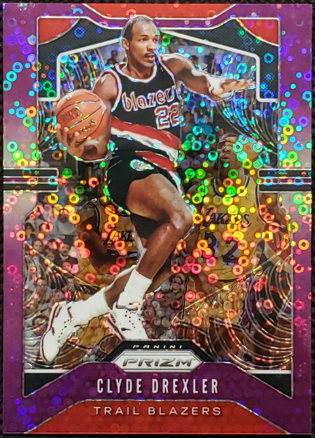 Clyde Drexler [Fast Break Prizm Purple] #23