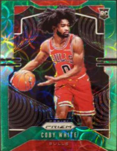 Coby White [Choice Prizm Green] #253