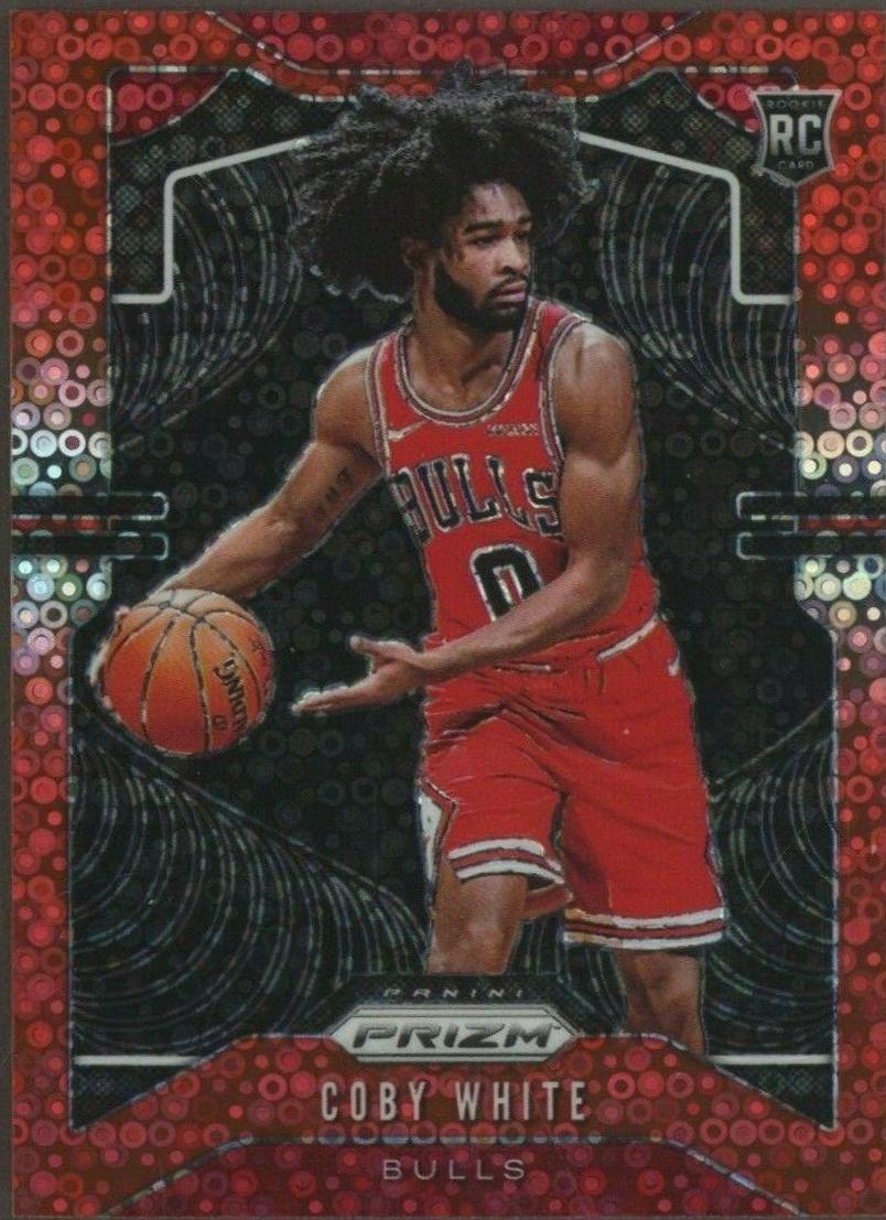 Coby White [Fast Break Prizm Red] #253