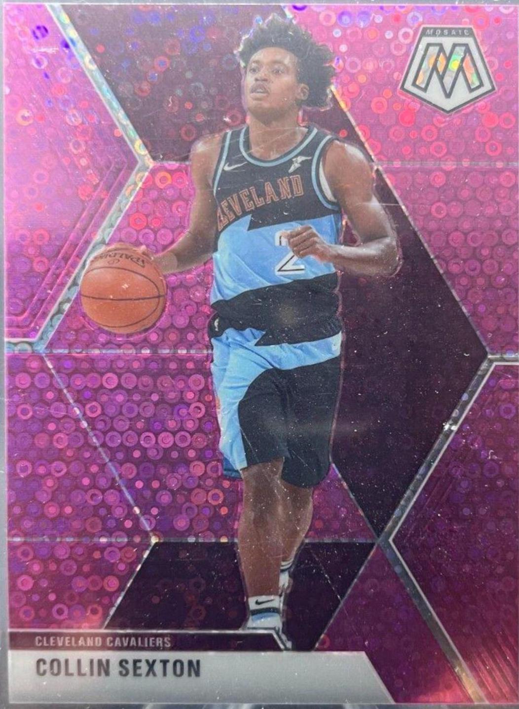 Collin Sexton [Fast Break Prizm Pink] #74