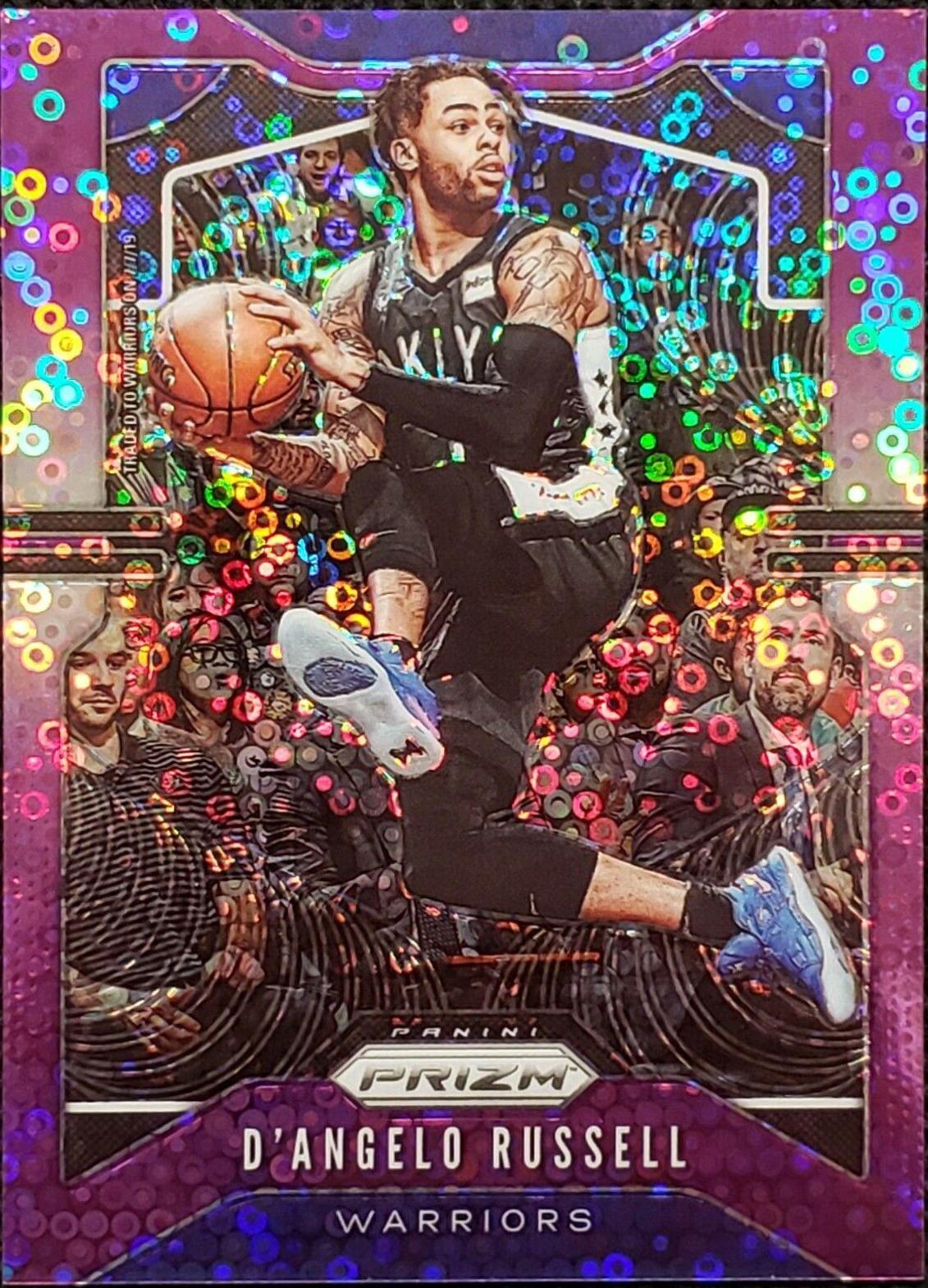 D'Angelo Russell [Fast Break Prizm Purple] #204