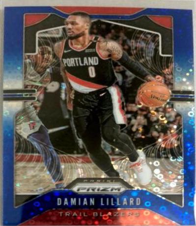 Damian Lillard [Fast Break Prizm Blue] #112