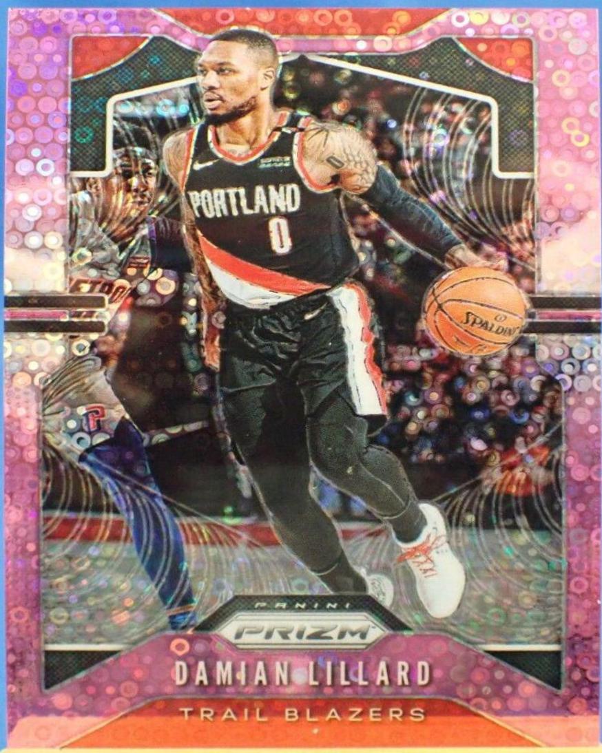 Damian Lillard [Fast Break Prizm Pink] #112