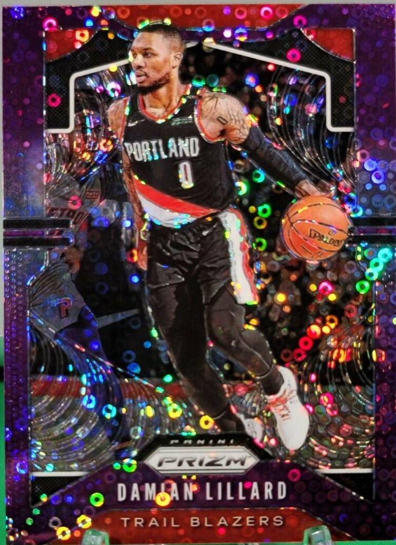 Damian Lillard [Fast Break Prizm Purple] #112