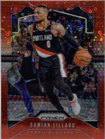 Damian Lillard [Fast Break Prizm Red] #112