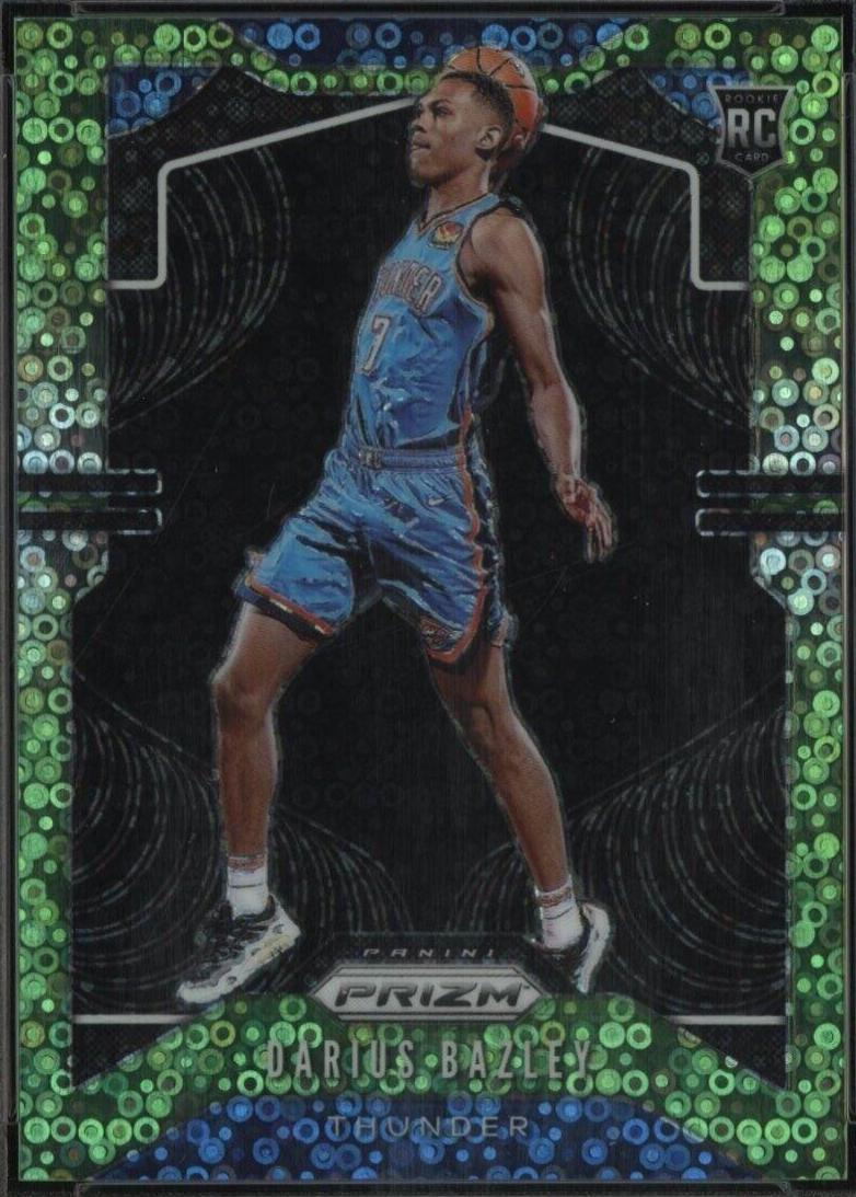 Darius Bazley [Fast Break Prizm Neon Green] #289