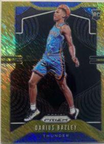 Darius Bazley [Gold Shimmer] #289