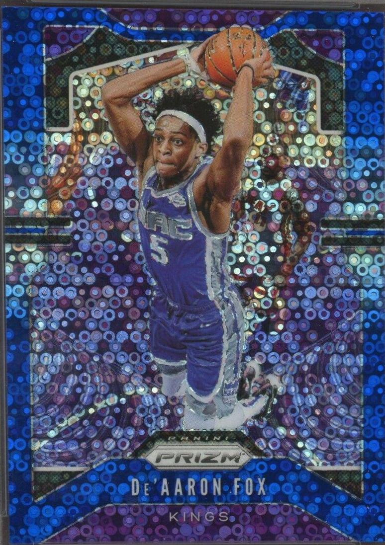 De'Aaron Fox [Fast Break Prizm Blue] #120