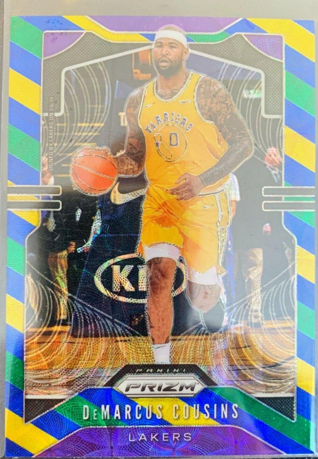 DeMarcus Cousins [Blue, Yellow, Green] #103
