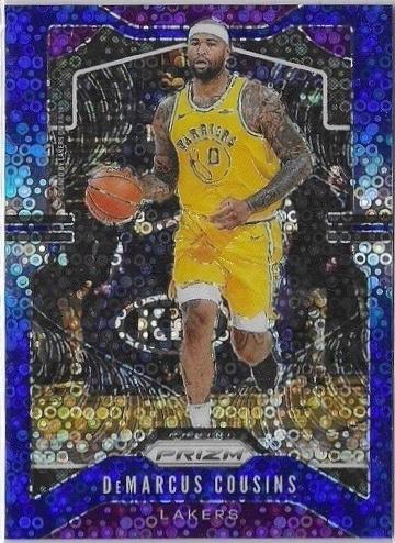 DeMarcus Cousins [Fast Break Prizm Blue] #103