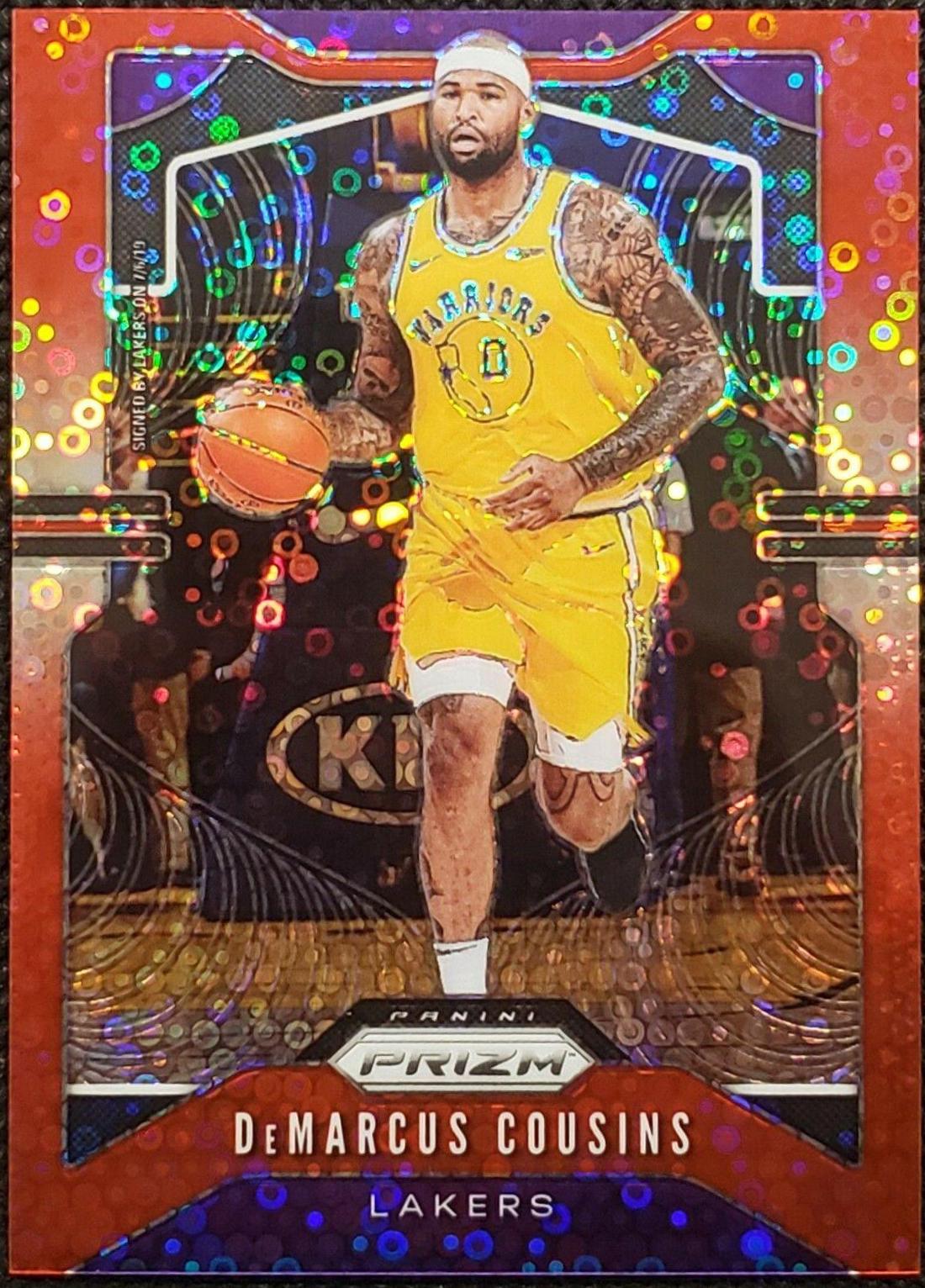 DeMarcus Cousins [Fast Break Prizm Red] #103
