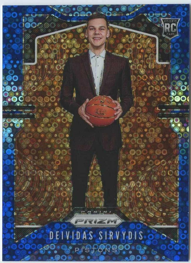 Deividas Sirvydis [Fast Break Prizm Blue] #298