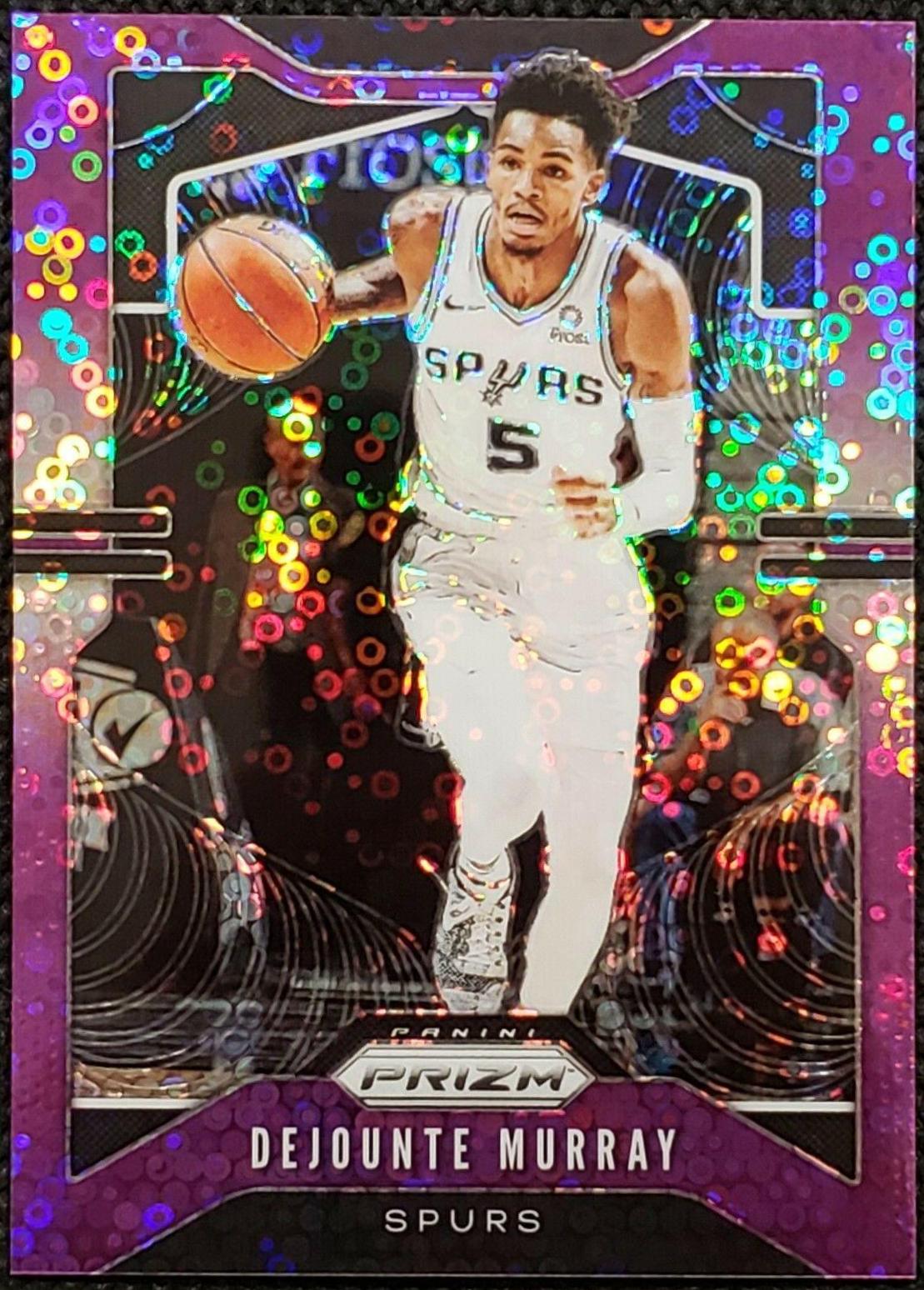Dejounte Murray [Fast Break Prizm Purple] #138
