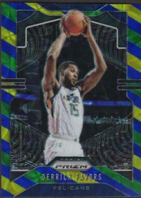 Derrick Favors [Blue, Yellow, Green] #169