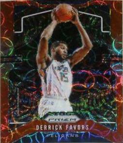 Derrick Favors [Choice Prizm Red] #169