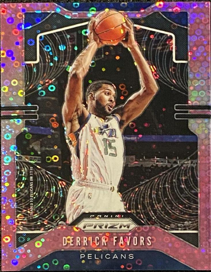 Derrick Favors [Fast Break Prizm Pink] #169