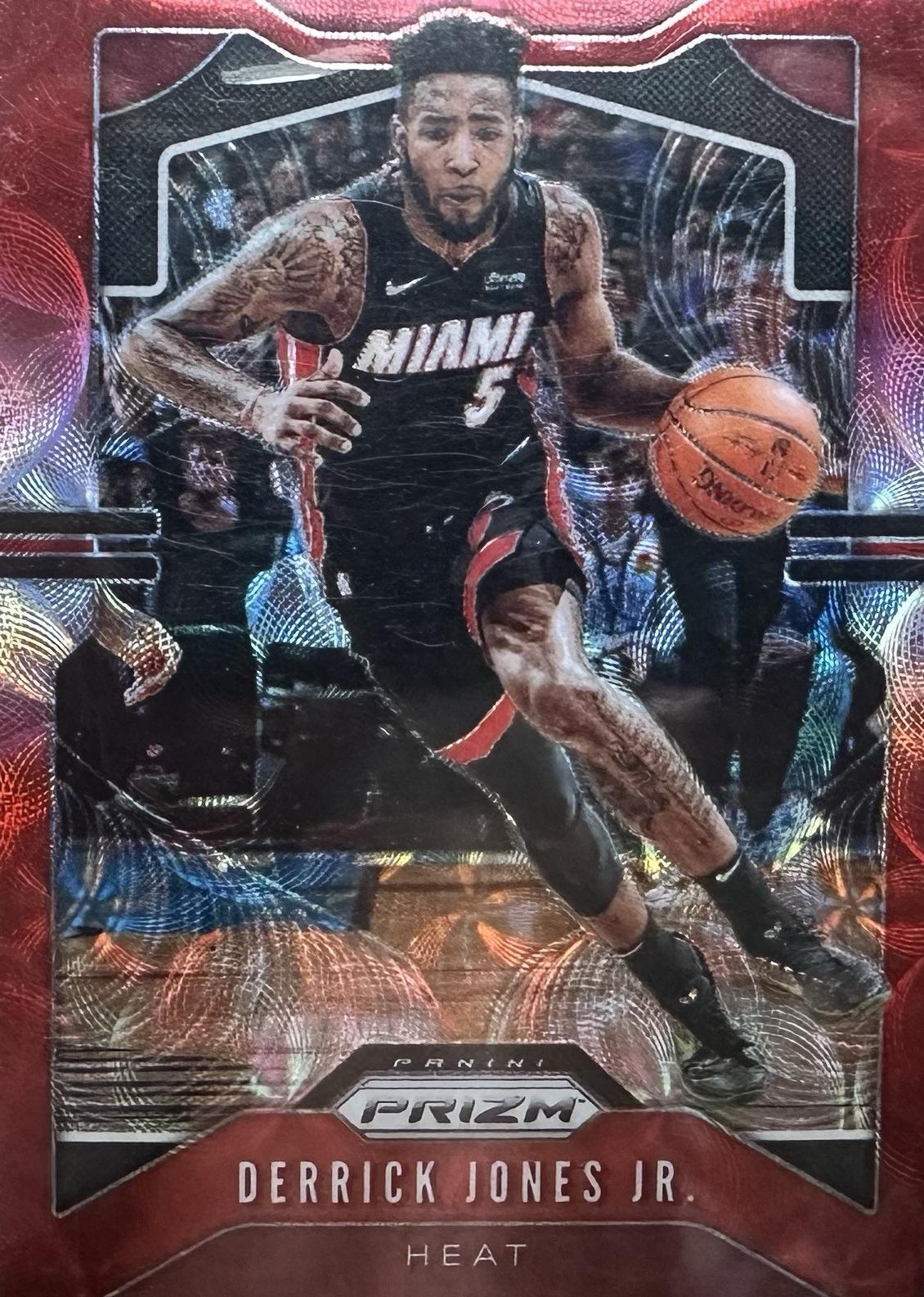 Derrick Jones Jr.  [Choice Prizm Red] #150