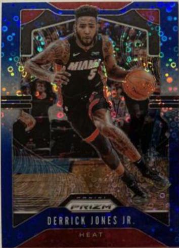 Derrick Jones Jr.  [Fast Break Prizm Blue] #150