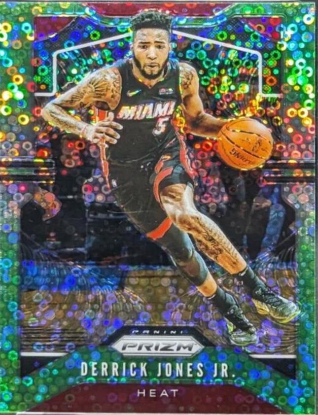 Derrick Jones Jr.  [Fast Break Prizm Neon Green] #150