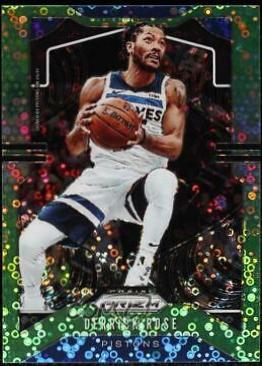 Derrick Rose [Fast Break Prizm Neon Green] #237