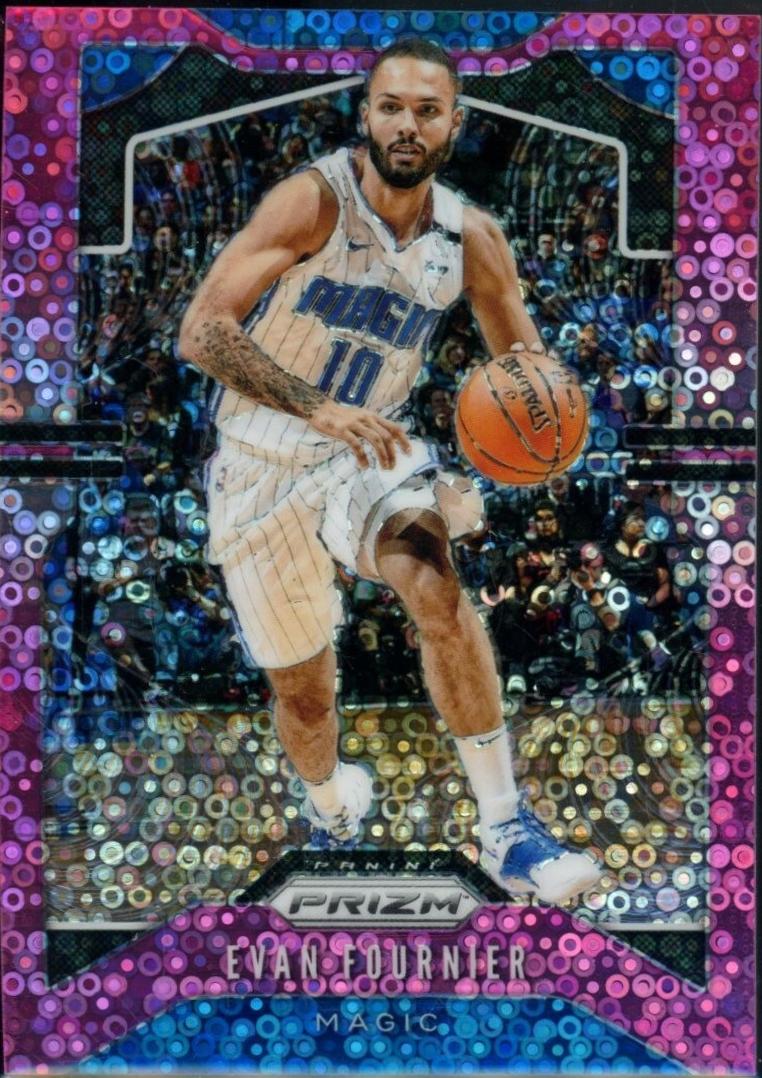 Evan Fournier [Fast Break Prizm Pink] #192