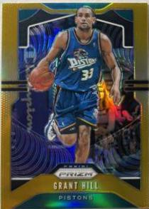 Grant Hill [Gold Prizm] #24