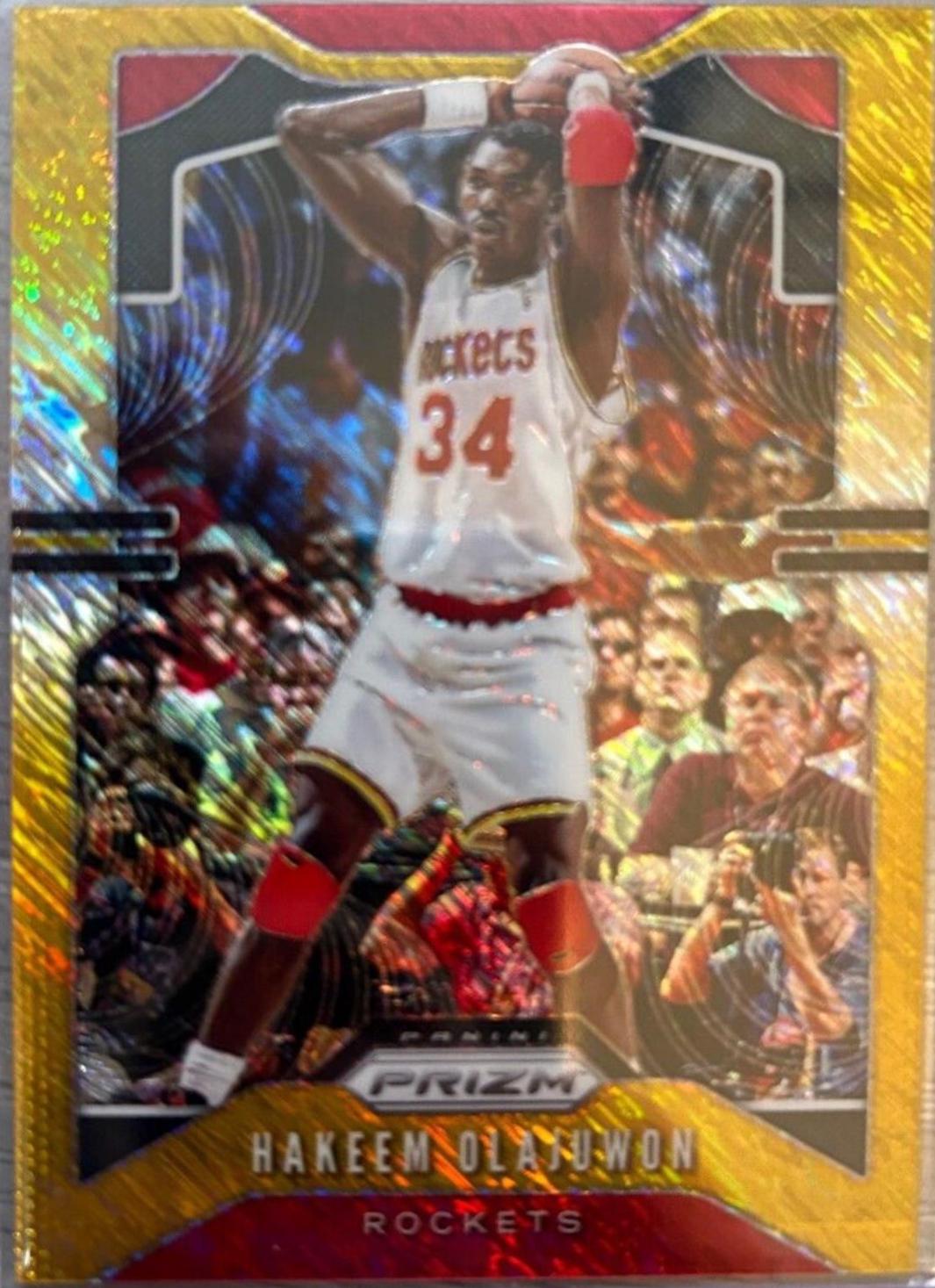 Hakeem Olajuwon [Fast Break Prizm Bronze] #4