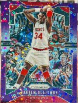 Hakeem Olajuwon [Fast Break Prizm Purple] #4