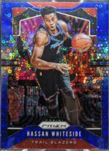 Hassan Whiteside [Fast Break Prizm Blue] #151