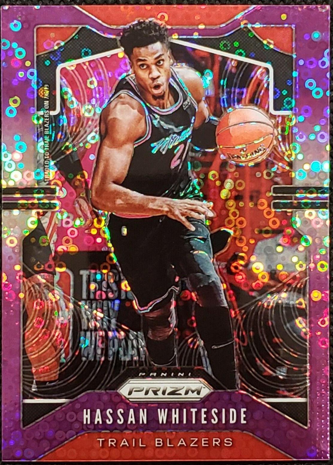 Hassan Whiteside [Fast Break Prizm Purple] #151