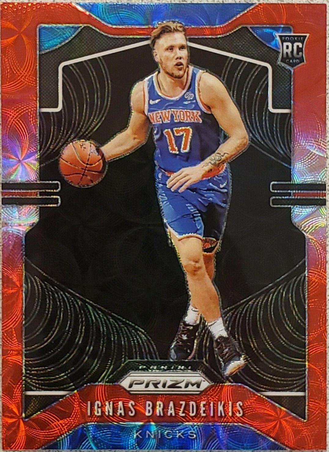 Ignas Brazdeikis [Choice Prizm Red] #284