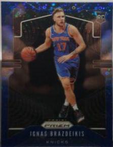 Ignas Brazdeikis [Fast Break Prizm Blue] #284