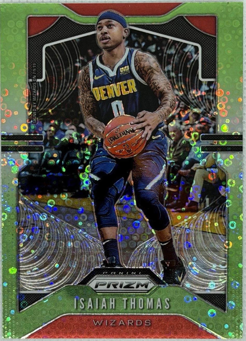 Isaiah Thomas [Fast Break Prizm Neon Green] #208