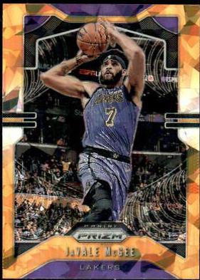 JaVale McGee [Orange Prizm] #225