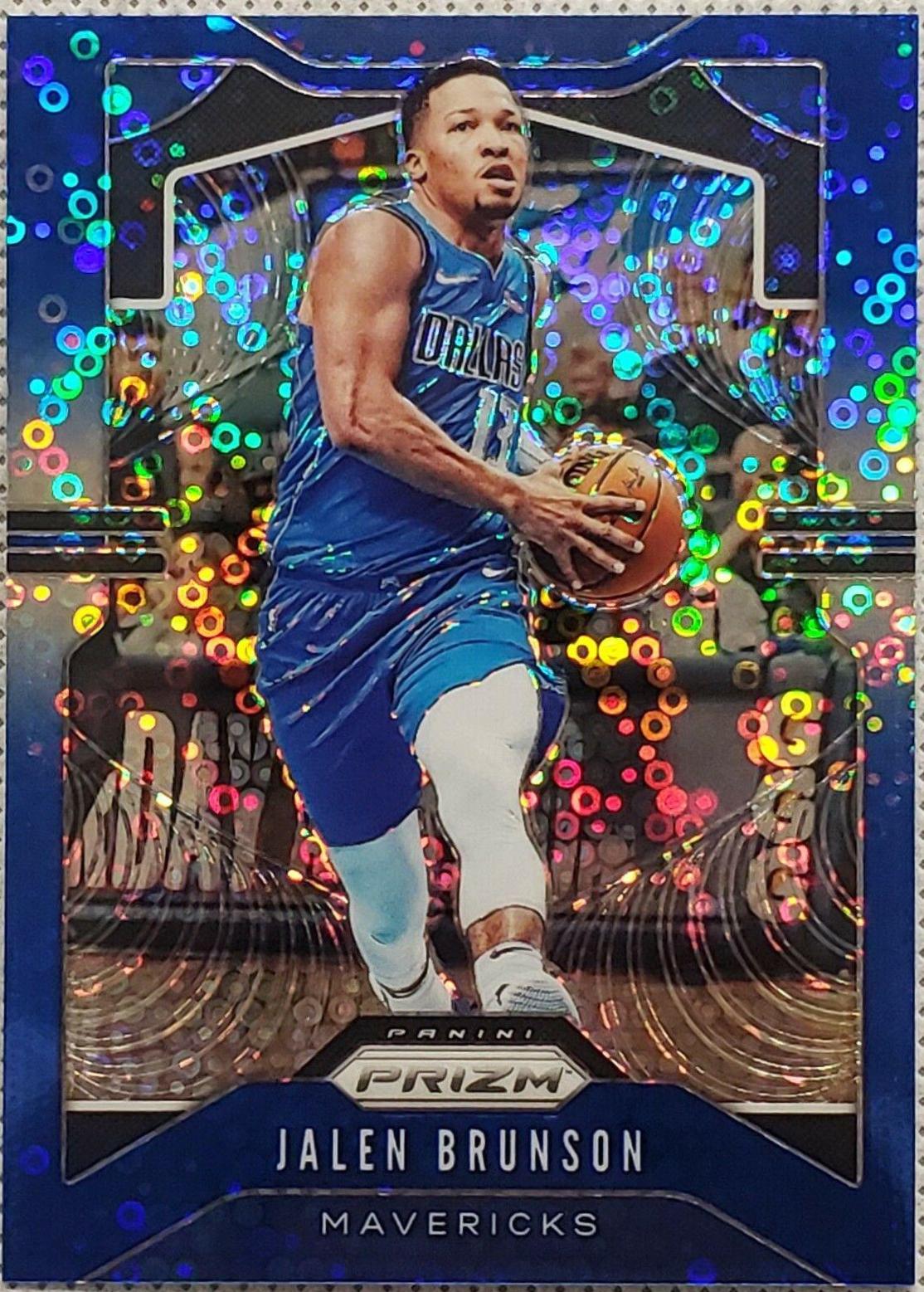 Jalen Brunson [Fast Break Prizm Blue] #78
