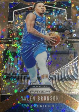 Jalen Brunson [Fast Break Prizm Bronze] #78