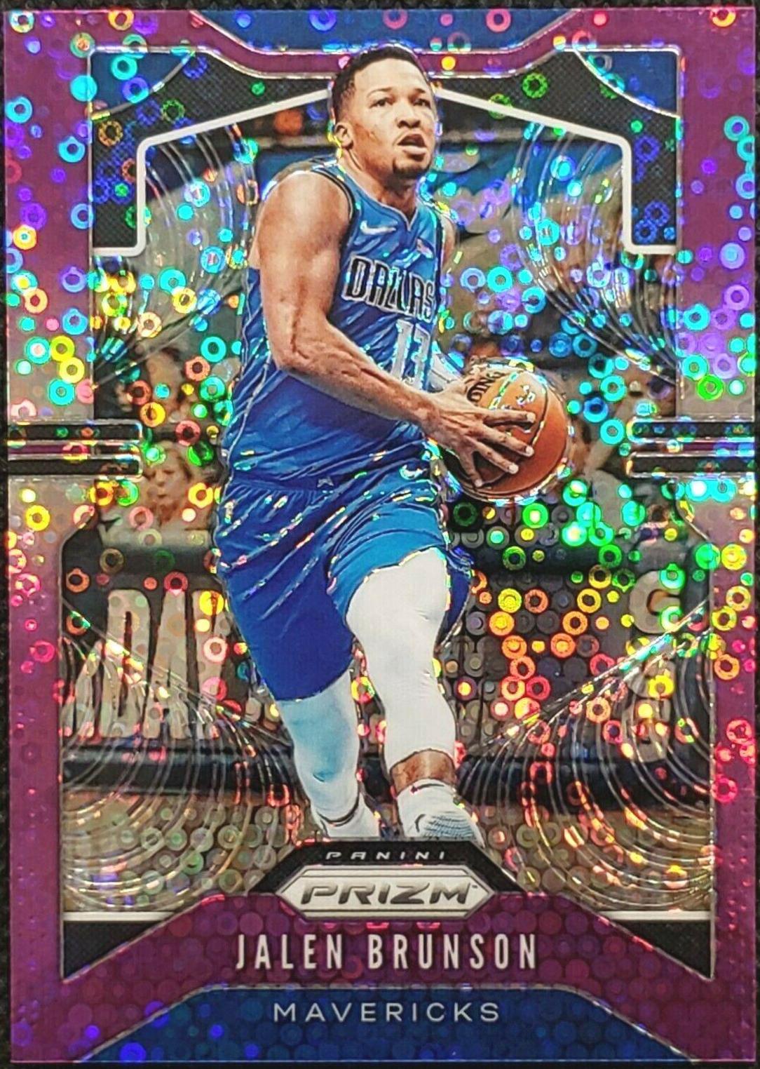 Jalen Brunson [Fast Break Prizm Purple] #78