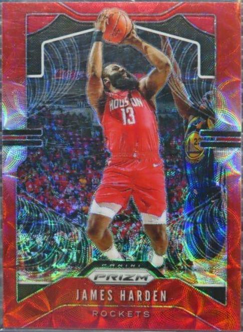 James Harden [Choice Prizm Red] #107