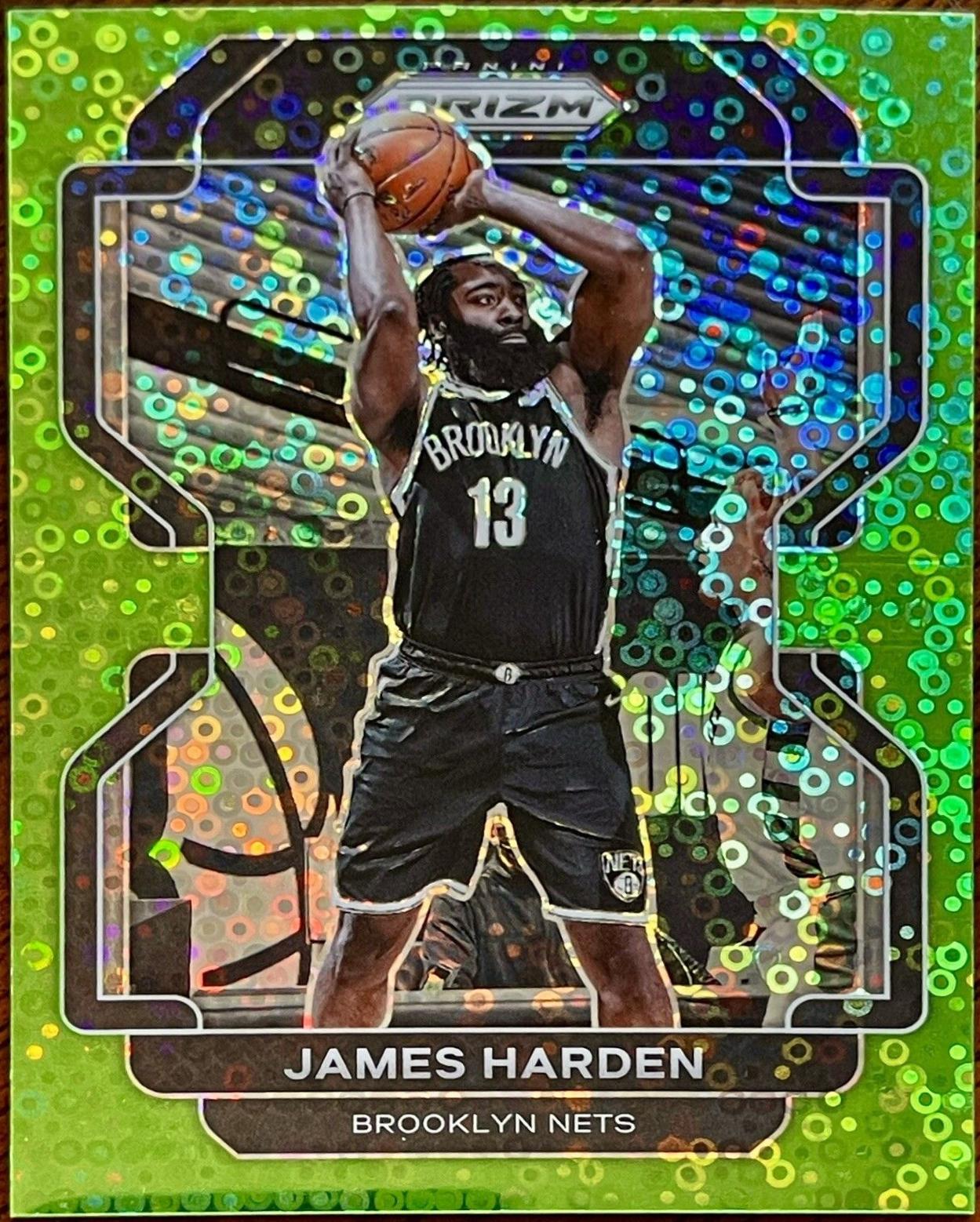 James Harden [Fast Break Prizm Neon Green] #107