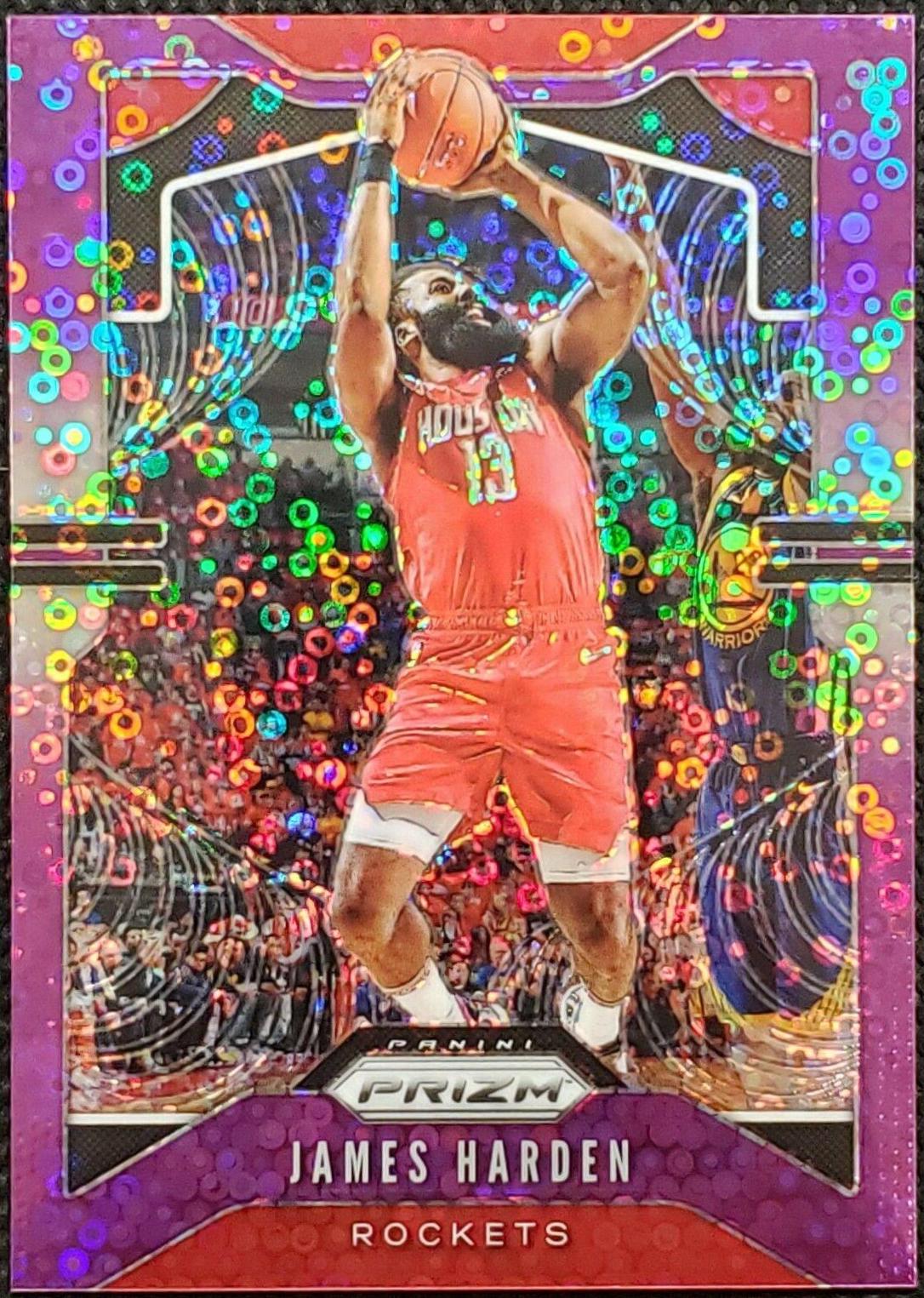 James Harden [Fast Break Prizm Purple] #107